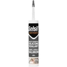 Uravas Store Uraselect Siyah Universal Silikon - 280 gr - Dolgu Silikonu