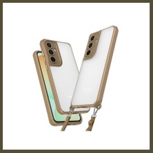 Northcity Samsung Galaxy A55 5g Uyumlu Kılıf Penta Silikon Kılıf - Çöl Titanyum Bx