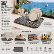 Uravas Store Urprime Silikon Bulaşık ve Lavabo Kurutma Matı