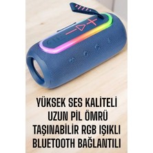 Uravas Store Şık Tasarımlı Taşınabilir Bluetooth Hoparlör Uzun Pil Ömrü