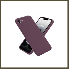 Northcity iPhone 16E Uyumlu Kılıf First Silikon - Mürdüm Bx