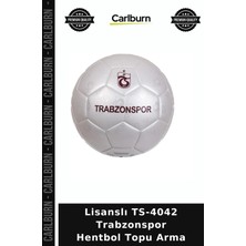 Carlburn Delux Serisi Lisanslı TS-4042 Trabzonspor Hentbol Topu Arma Klüp Arması Spor Maç