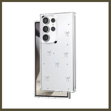 Northcity Samsung Galaxy S23 Ultra Uyumlu Fiyonk Desenli Kapak - Desen 5 Bx