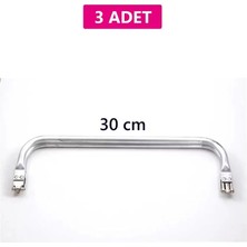 Uravas Store Urprime Gizli Metal Çanta Bursu – 3 Adet - 30 cm - Metal Çanta Aparatı Çanta Aksesuarı