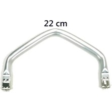 Uravas Store Urprime Gizli Metal Çanta Bursu – 22 cm - Metal Çanta Aparatı Çanta Aksesuarı