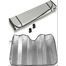 Uravas Store Urprime Oto Güneşlik Balonlu Çift Taraflı Alüminyum Folyo Kaplı Oto Güneşlik 130X60 cm ROYALEKS-80740