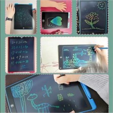Uravas Store Urprime 12 Inc Renkli LCD Grafik Dijital Kalemli Çizim Tableti Yazı Tahta Not Yazma Eğitim Tableti Pembe