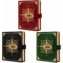 Uravas Store Urprime Özel Tasarım Şifreli Deri Defter TCX3952