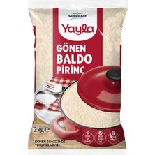 TeknoKapsül Yayla Gıda Yayla Gönen Baldo Pirinç, 2 kg