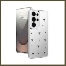 Northcity Samsung Galaxy S26 Ultra Uyumlu Fiyonk Desenli Kapak - Desen 1 Bx