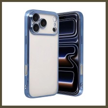 Northcity iPhone 17 Pro Uyumlu Lensli Silikon - Açık Mavi Bx