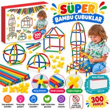 Dolozena 03462 Süper Bambu Çubuklar - 300 Parça / +3 Yaş