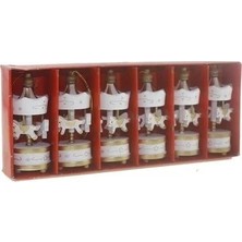 Uravas Store Urprime 6'lı Ufak Atlı Karınca Gold-Beyaz MZ-144