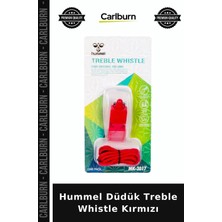 Carlburn Özel Seri Hummel Düdük Treble Whistle Kırmızı Koşu Antrenör Yardımcı