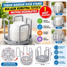 Uravas Store Urprime Tabak Bardak Kase Standı Bulaşık Kurutma Tutucu Mutfak Düzenleyici Organizatör (Adet Fiyatıdır)