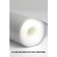 Uravas Store Urprime 10 Metre Şeffaf Silikonlu Kaymaz Çekmece Içi Düzenleyici