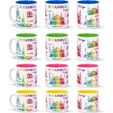 Uravas Store Urprime Istanbul Temalı Cam Kupa Bardak TCX5904