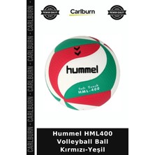 Carlburn Özel Üretim Hummel HML400 Volleyball Ball Kırmızı-Yeşil Kampanya Sezon Aktivite