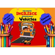 Uravas Store Urprime Eğlenerek Ingilizce Öğreniyorum - Vehicles