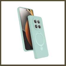 Northcity Redmi Note 15 Pro 5g Uyumlu Regal Magsafe Standlı Kapak - Su Yeşili Bx