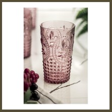 Northcity Akrilik Mürdüm Tekli Uzun Bardak & Su Meşrubat Bardağı 750 ml ( Büyük Boy & Cam Değildir ) Bx