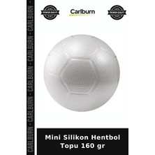 Carlburn Özel Üretim Mini Silikon Hentbol Topu 160 gr Maç Çocuk Antrenman