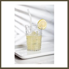 Northcity Akrilik Şeffaf Tekli Kısa Bardak & Su Meşrubat Kahve Yanı Bardağı 400 ml ( Cam Değildir ) Bx