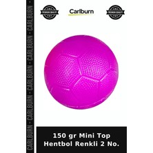 Carlburn Özel Üretim 150 gr Mini Top Hentbol Renkli 2 No. Standart Salon Topu Egzersiz