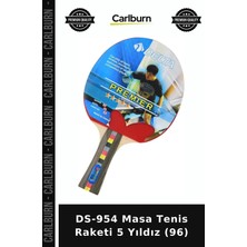 Carlburn Özel Seri DS-954 Masa Tenis Raketi 5 Yıldız (96) Yetişkin Aksiyon
