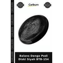 Carlburn Premium Balans Denge Pedi Diski Siyah BTB-154 Fitness Aleti Aktif Yaşam Antrenman