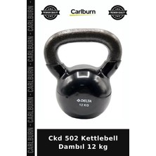 Carlburn Özel Seri Ckd 502 Kettlebell Dambıl 12 kg Dayanım Kuvvet Ağırlık