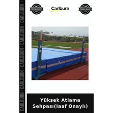 Carlburn Premium Yüksek Atlama Sehpası(Iaaf Onaylı) Spor Aleti Koşu Alanı
