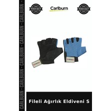 Carlburn Özel Üretim Fileli Ağırlık Eldiveni S Model Antrenman Performans