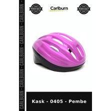Carlburn Özel Üretim Kask - 0405 - Pembe Ekipman Yolculuk Yetişkin