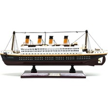 Uravas Store Urprime Özel Tasarım Ahşap Işıklı Titanik Gemi TCX4613