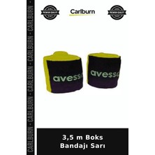 Carlburn Premium 3,5 M Boks Bandajı Sarı Sarac Alışveriş Fitness