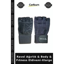Carlburn Özel Seri Ravel Ağırlık & Body & Fıtness Eldiveni-Xlarge Sporcu Dinamik Atletik