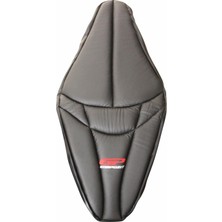 GP Kompozit Siyah Motosiklet Konfor Sele Kılıfı, Yamaha XMAX 250-400 Uyumlu Su Geçirmez Suni Deri