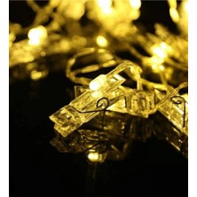 Uravas Store Urprime Işıklı Mandallı Fotoğraf Albümü 5m - 30 LED