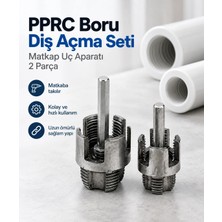 Uravas Store Urprime Bhd El Aletleri 00402 Pprc Boru Diş Açma Matkap Uç Aparatı - 2 Parça