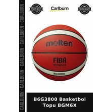 Carlburn Özel Üretim B6G3800 Basketbol Topu BGM6X Antrenor Aktivite Takım