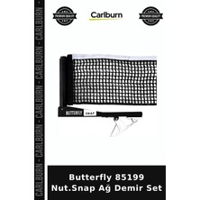 Carlburn Premium Butterfly 85199 Nut.snap Ağ Demir Set Stil Atölye Model