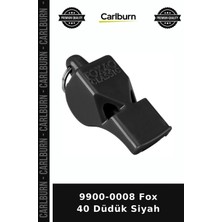 Carlburn Özel Üretim 9900-0008 Fox 40 Düdük Siyah Egzersiz Ekipman Aksesuar