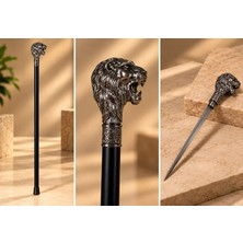 Uravas Store Urprime Aslan Büstü Kılıçlı Baston TCX1067