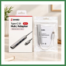 Bezos Type-C 4 Port USB Hub (Usb 3.0 & 2.0, Anahtarlı) BEZOS16