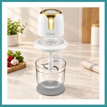 Bt Teknik USB Type-C Şarjlı Mini Blender 3 Bıçak 1.2l Bez