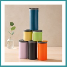 Bt Teknik 400 ml Uzun Termos Bardak - Paslanmaz Çelik Kaydırmaz Taban Bez