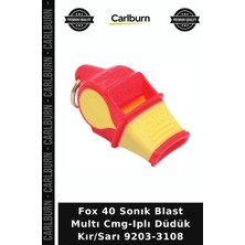 Carlburn Premium Fox 40 Sonık Blast Multı Cmg-Iplı Düdük Kır/sarı 9203-3108 Bireysel Müsabaka Açık Hava