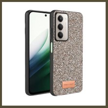Northcity Onegif Redmi 15 4g Uyumlu Bright Simli Kapak - Gümüş Bx