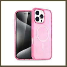 Northcity Joko iPhone 16 Pro Max Uyumlu Star Magsafe Kapak - Pembe Bx
